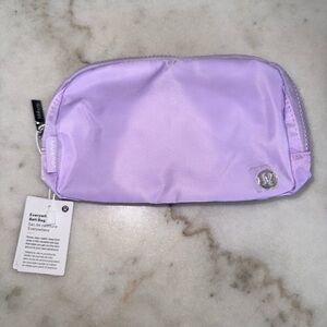 Lululemon Lavender/purple/sliver Everywhere belt bag 1L NWT